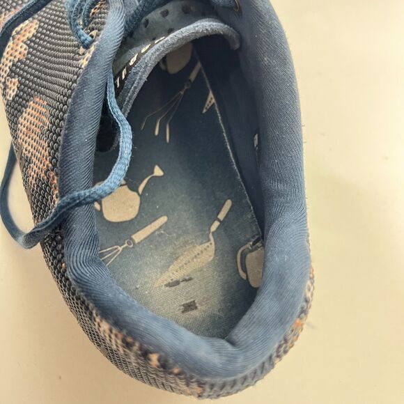 NOBULL Dark Floral Gum Trainers Blue US Size Mens 10 / Womens 11.5 - Picture 8 of 12